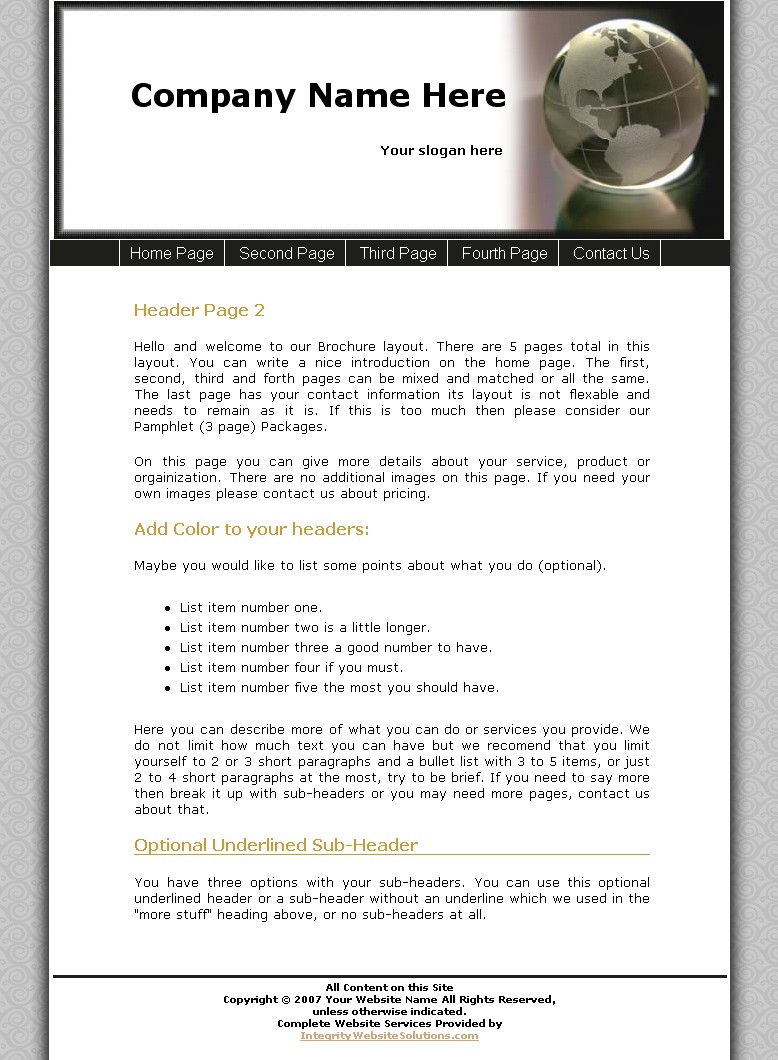 BR01005 Index