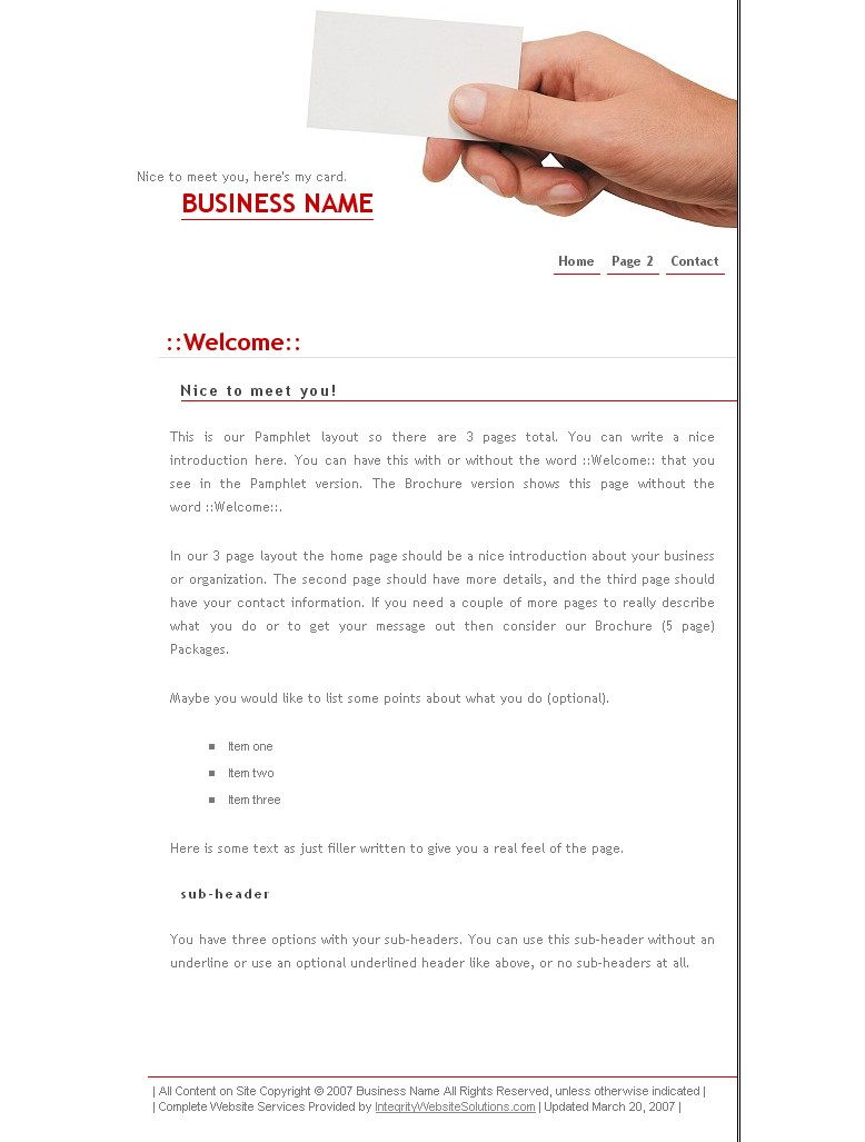 PM01005 Home page
