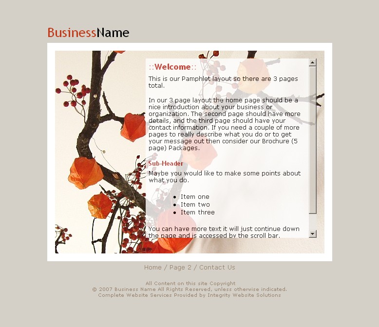PM01005 Home page